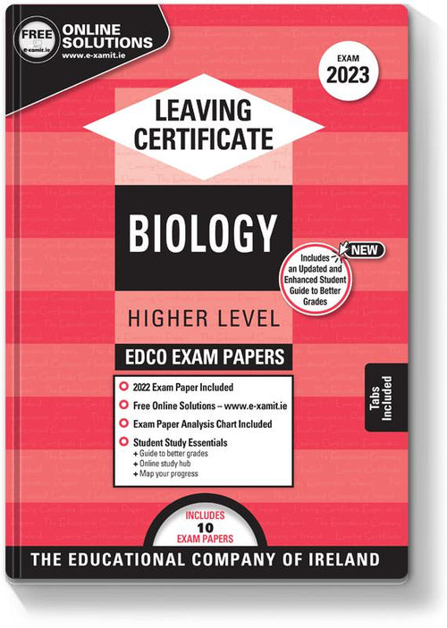 Exam Papers - Leaving Cert - Biology - Higher Level - Exam 2023